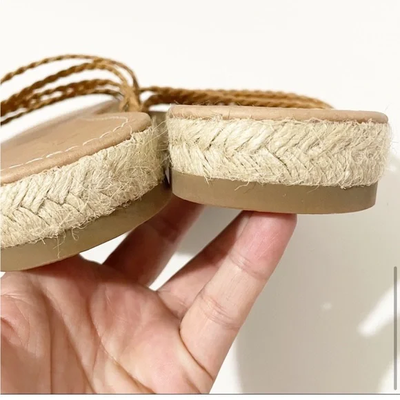 Madewell KATHRYN Espadrille Braided Sandal Size 7 - Picture 4 of 5